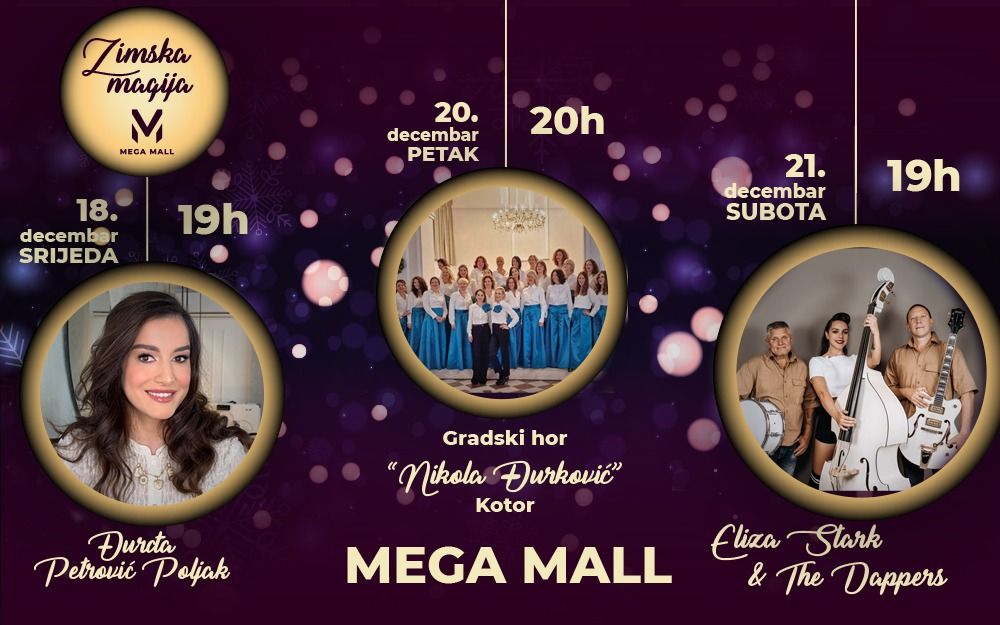 Zimska magija Mega Mall-a obogaćena novogodišnjim bazarom